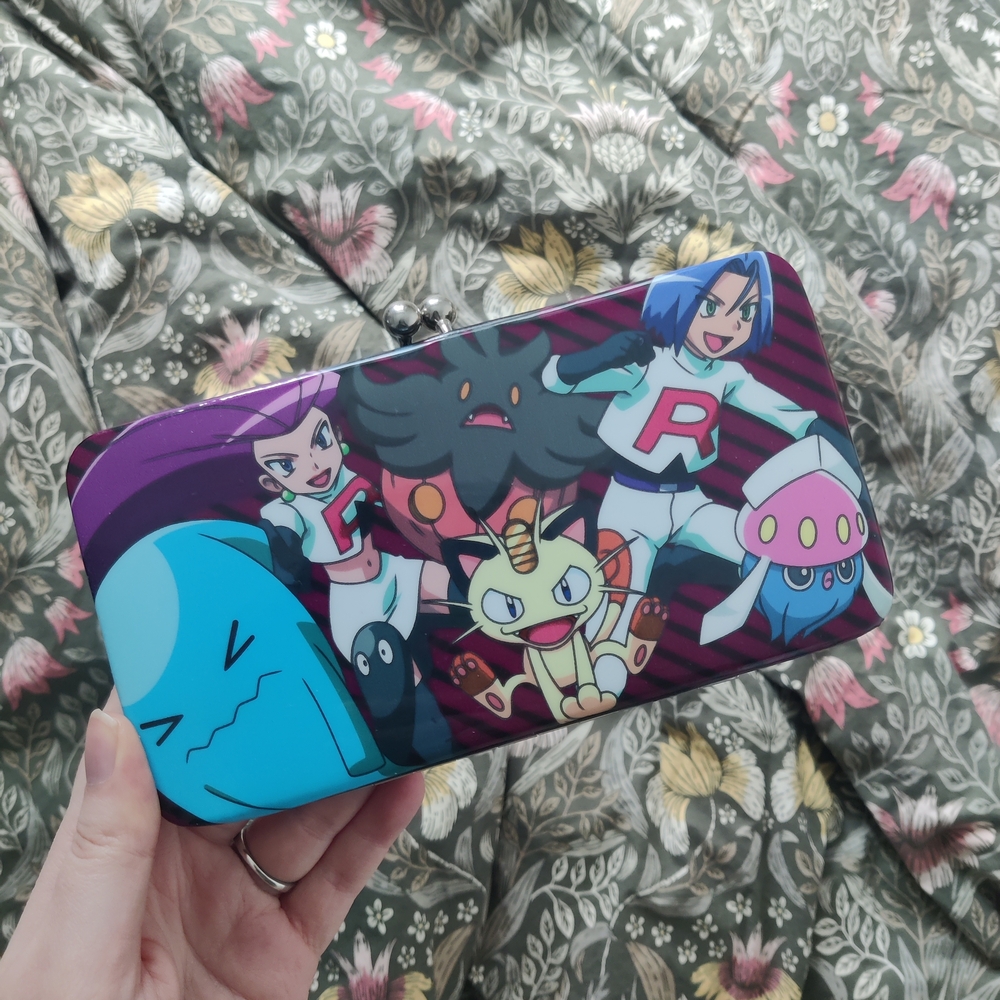 Pokemon Team Rocket Multicolor Clutch - Picture 1 of 8